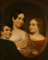 Unknown artist, <em>Three Pynchon Children</em>, oil, GM 0116.1502