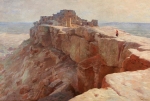 William Robinson Leigh, <em>Walpi, Arizona, Hopi Reservation</em>, oil on canvas board, GM 0137.1074