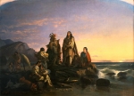 John Mix Stanley, <em>The Last of Their Race</em>, 1857, Oil on canvas, Buffalo Bill Center of the West, Cody, Wyoming; Museum purchase 