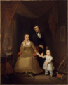 John Mix Stanley, <em>The Williamson Family</em>, ca. 1842, Oil on canvas, Lent by the Metropolitan Museum of Art, Gift of George H. Danforth, III, 1976 