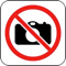 No Photography Allowed Icon