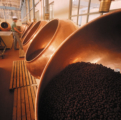 Varieties of cacao seeds from around the world are held in copper kettles until the candy manufacturer blends them into different kinds of chocolate.<br/>
Credit: © Edward Rozzo/Corbis