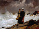Winslow Homer, <em>Watching the Breakers</em>, oil on canvas, GM 0126.2264