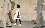 Norman Rockwell, <i>The Problem We All Live With</i>, 1964<br />
<i>Look</i>, January 14, 1964<br />
Signed Print<br />
Norman Rockwell Museum Collection