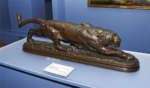 Alexander Phimister Proctor<br />
<i>Prowling Panther</i><br />
ca. 1892<br />
bronze<br />
GM 0876.80
