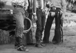 Blake Little<br />
  <em>Hollywood Style Cowboys, Sun Valley, California</em>, 1991<br />
  archival pigment printed on Epson exhibition fiber paper, 14 x 20 inches<br />
Loan courtesy of Blake Little.