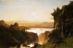 Albert Bierstadt, <i>Island Lake, Wind River Range, Wyoming</i>, 1861. Oil on canvas, Buffalo Bill Center of the West, Cody, Wyoming. 5.79