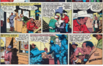 <i>The Chisholm Kid: Lone Fighter For Justice For All</i> is curated by the Museum of UnCut Funk and includes comic strips from the museum’s archives, the estate of the publisher, and the University of Michigan Special Collections Library.