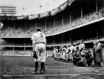 1949, <em>Babe Ruth's Final Farewell</em><br/>
Nathaniel Fein, <em>New York Herald Tribune</em>, June 13, 1948, New York, N.Y.; Nathaniel Fein/<em>New York Herald Tribune</em>/Nat Fein Estate