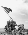 1945, <i>Raising the Flag on Iwo Jima</i><br/>
Joe Rosenthal, The Associated Press, Feb. 23, 1945, Iwo Jima, Japan; Joe Rosenthal/The Associated Press