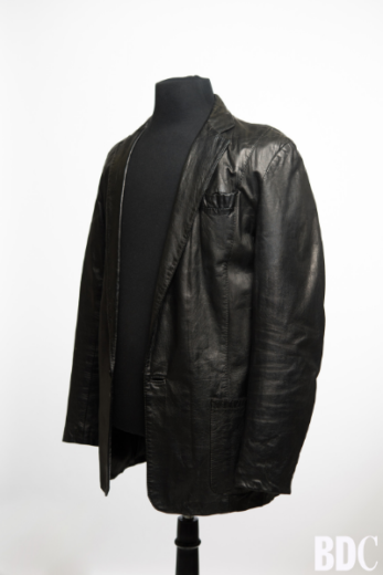 Bob Dylan Black Leather Jacket - Gilcrease Museum