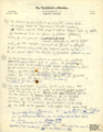 Bob Dylan’s handwritten manuscript for “Chimes of Freedom.” From The Bob Dylan Archive® collection.