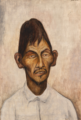 Diego Rivera, <em>Cabeza de Indio,</em> ,óleo en masonita, 1937, GM 01.2022