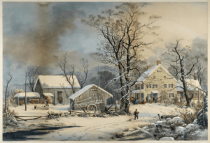 Winter in the Country: A Cold Morning